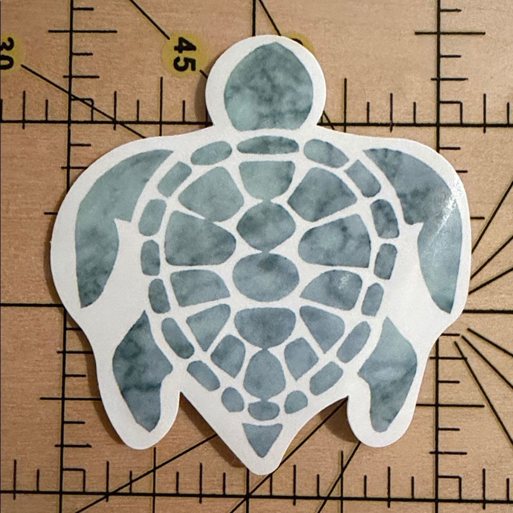💜13/$13 +Bundle Sticker Sale | Turtle Animal Waterproof Sticker